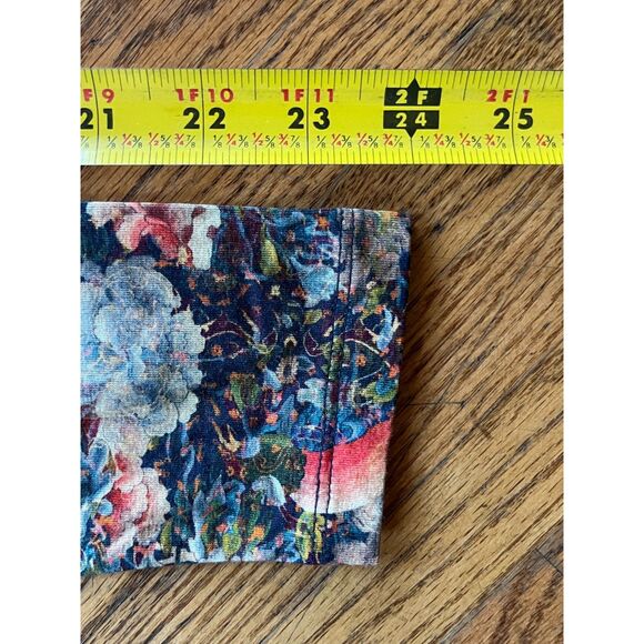 NWT Peruvian Connection Black Floral Turtleneck Mini Dress  Women's Size Medium - Picture 10 of 10